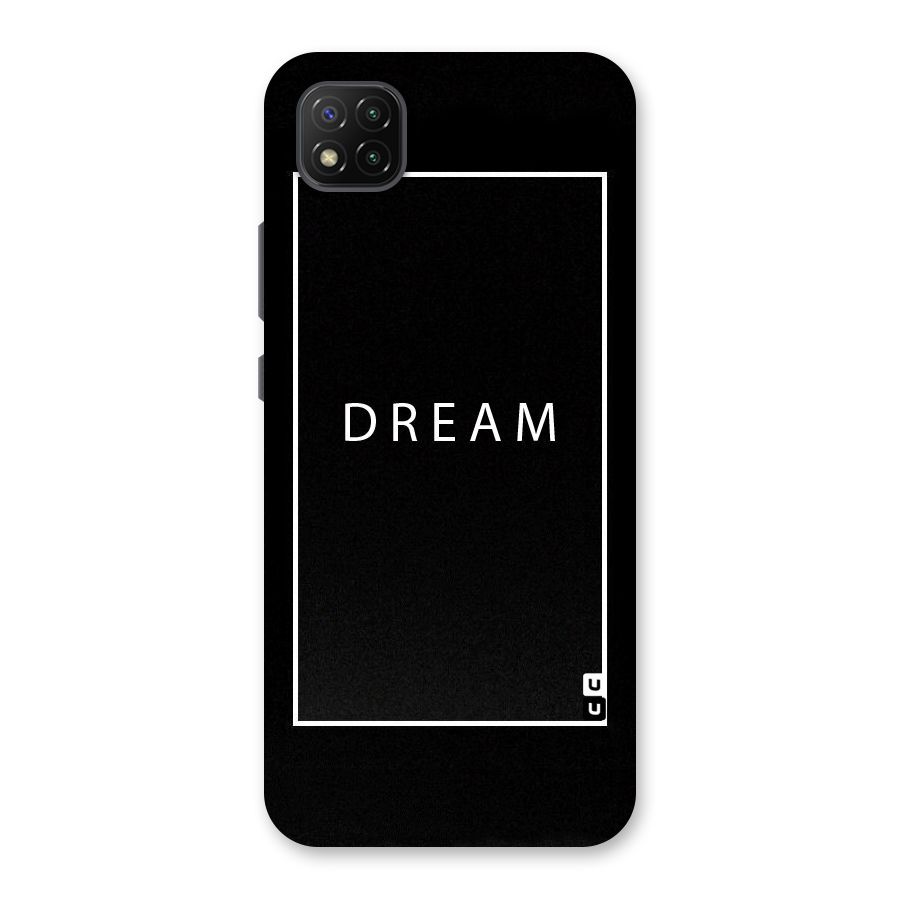 Dream Classic Back Case for Poco C3