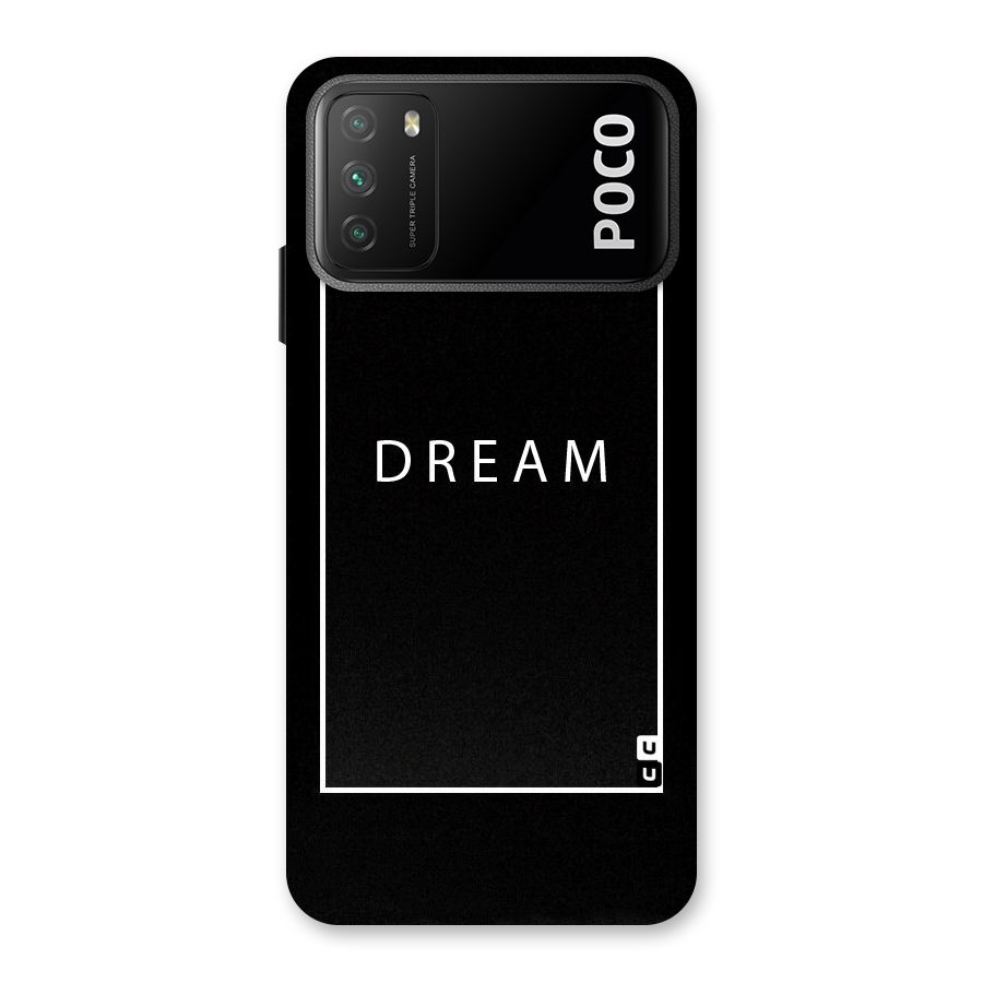 Dream Classic Back Case for Poco M3