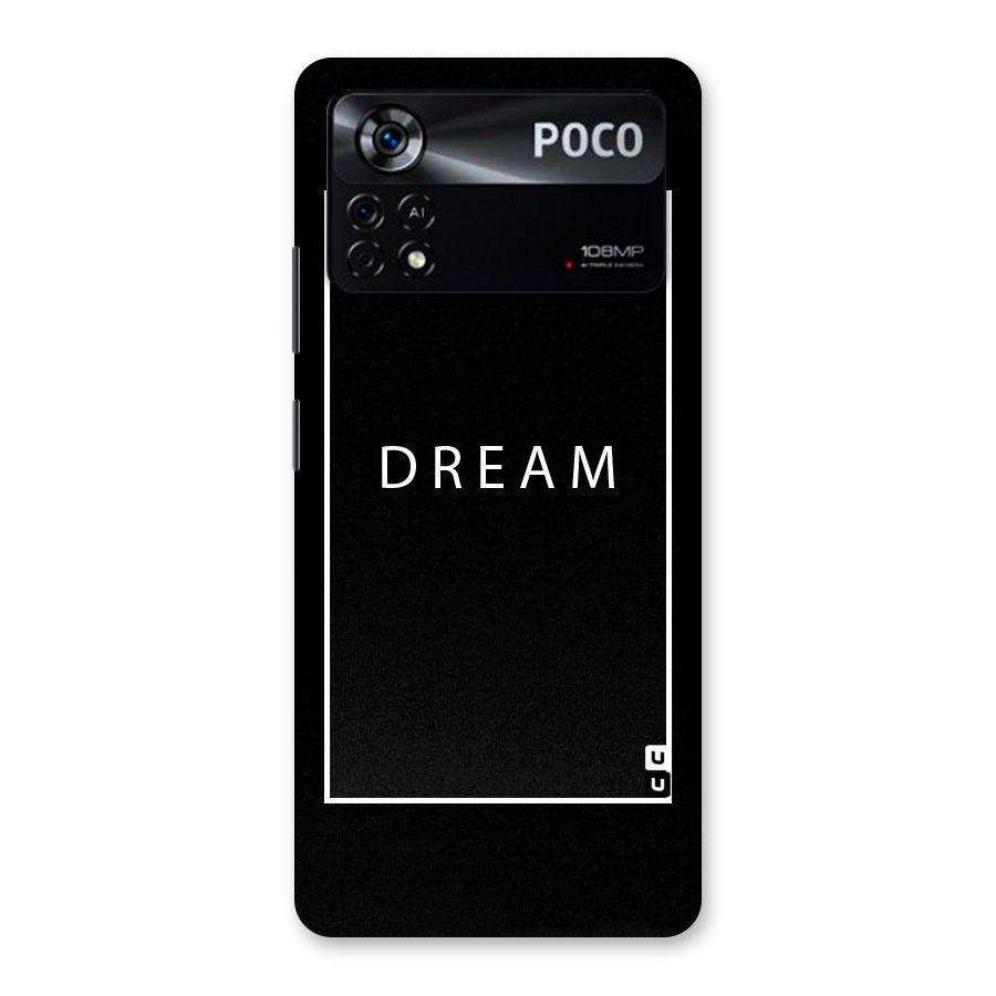 Dream Classic Back Case for Poco X4 Pro 5G