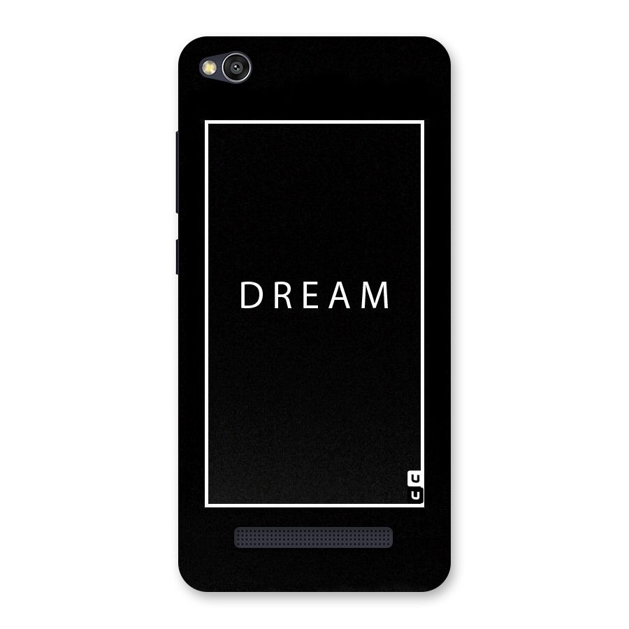 Dream Classic Back Case for Redmi 4A