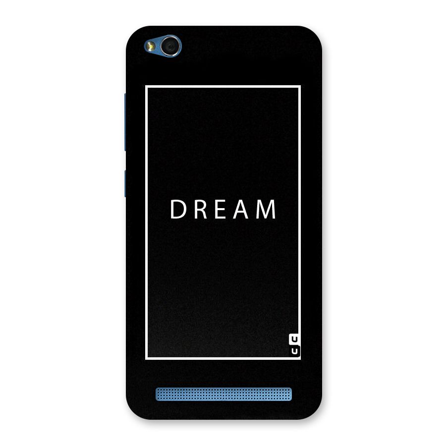 Dream Classic Back Case for Redmi 5A