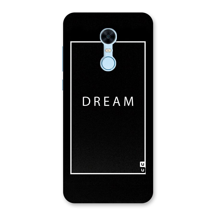 Dream Classic Back Case for Redmi Note 5