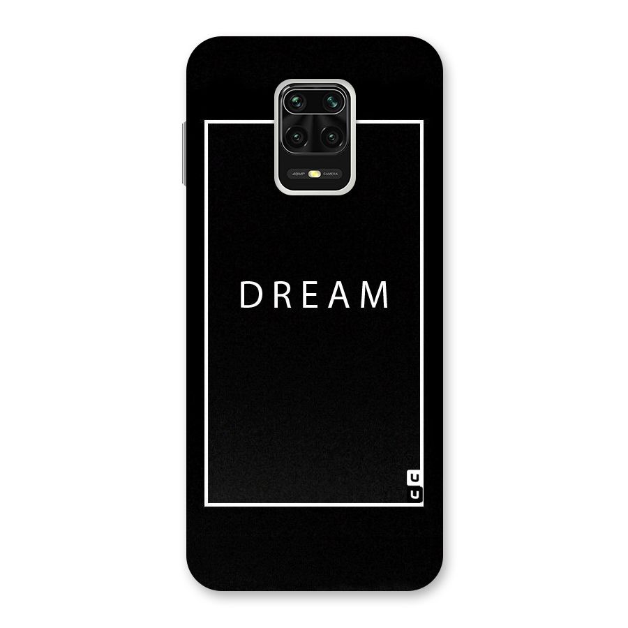 Dream Classic Back Case for Redmi Note 9 Pro Max