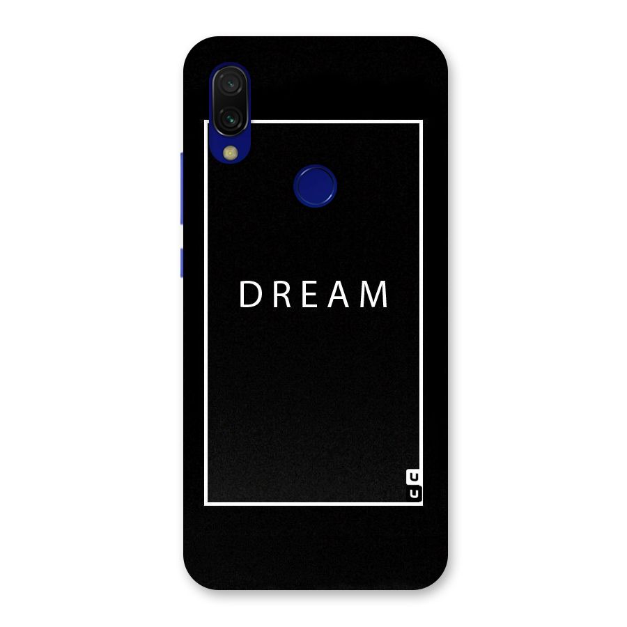 Dream Classic Back Case for Redmi Y3