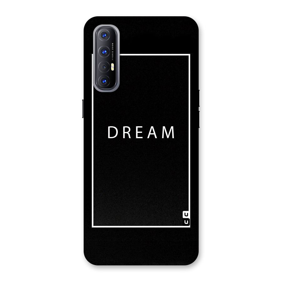 Dream Classic Back Case for Reno3 Pro