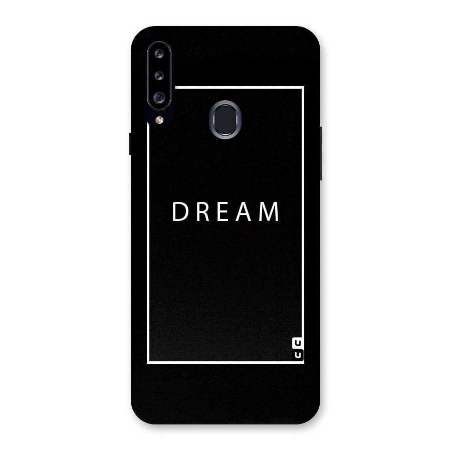 Dream Classic Back Case for Samsung Galaxy A20s