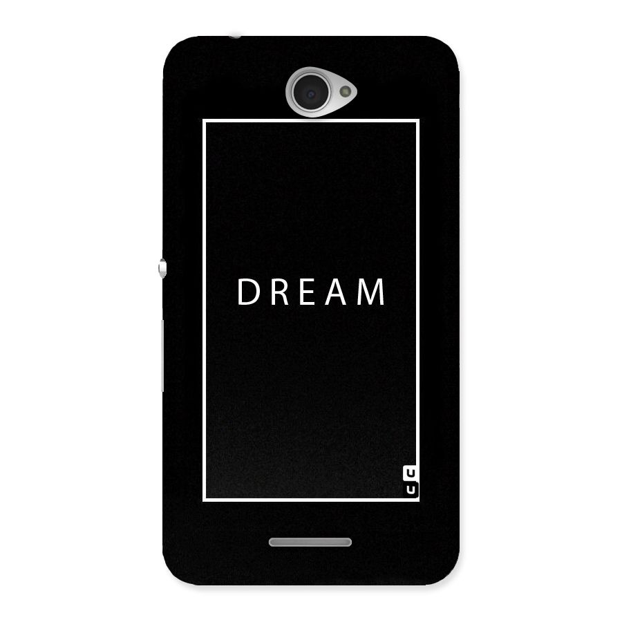 Dream Classic Back Case for Sony Xperia E4
