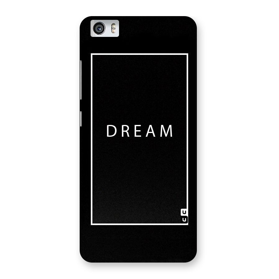 Dream Classic Back Case for Xiaomi Redmi Mi5