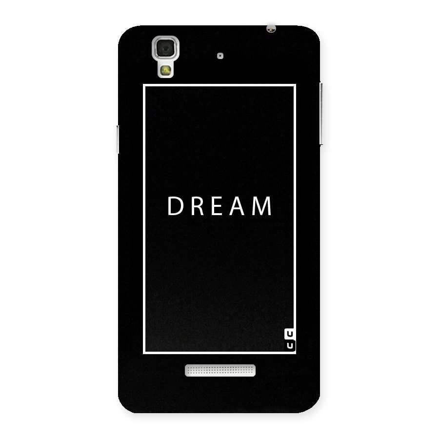 Dream Classic Back Case for YU Yureka Plus