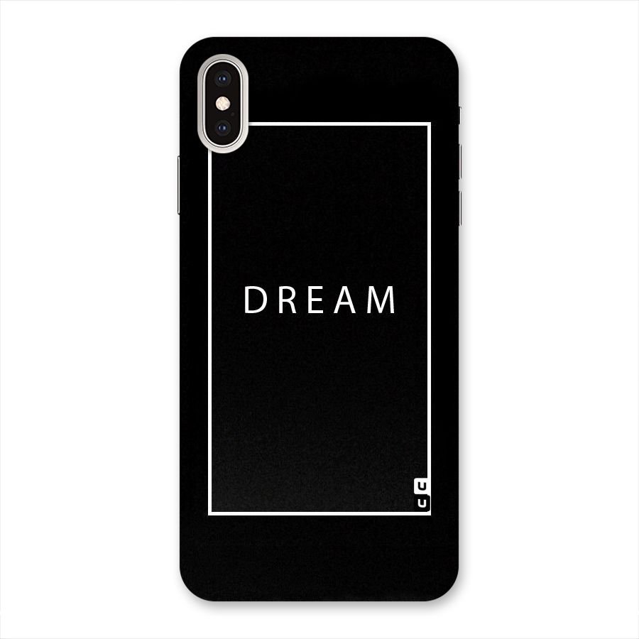 Dream Classic Back Case for iPhone XS Max