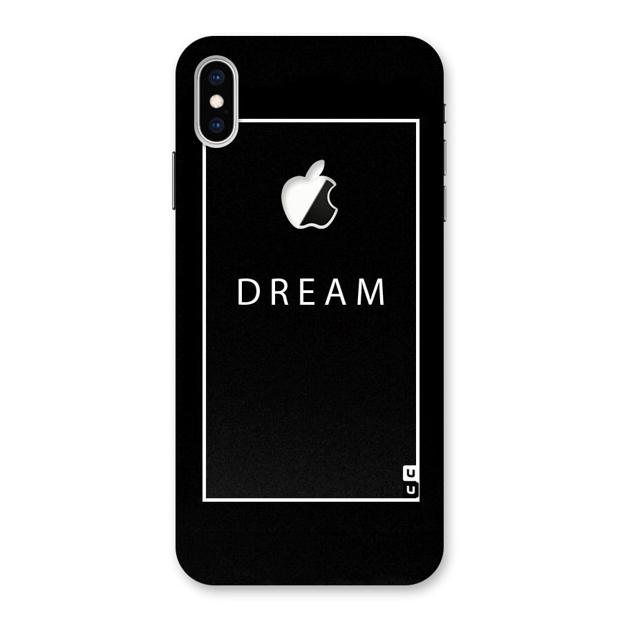 Dream Classic Back Case for iPhone XS Max Apple Cut