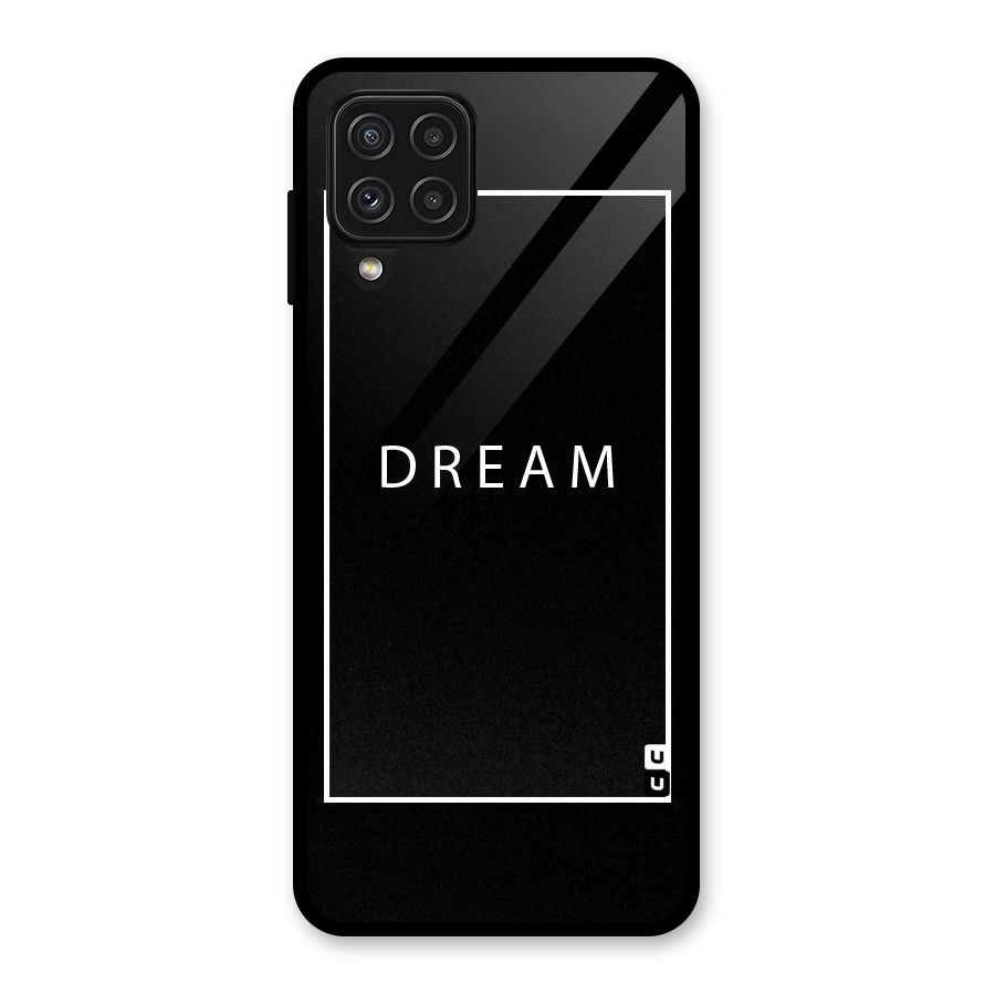 Dream Classic Glass Back Case for Galaxy A22 4G