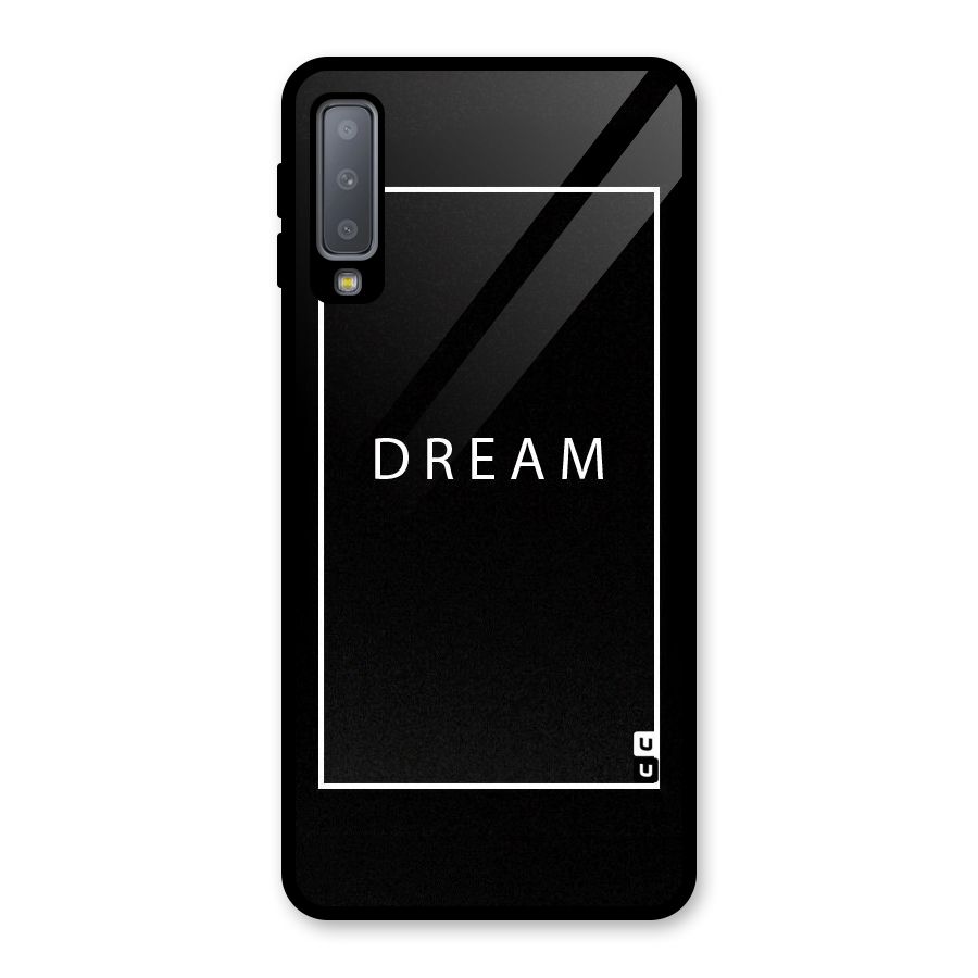 Dream Classic Glass Back Case for Galaxy A7 (2018)