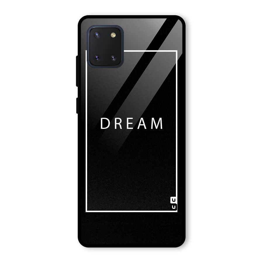 Dream Classic Glass Back Case for Galaxy Note 10 Lite