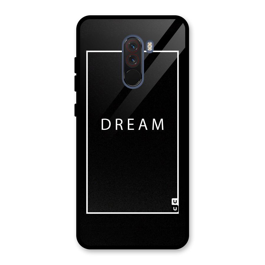 Dream Classic Glass Back Case for Poco F1