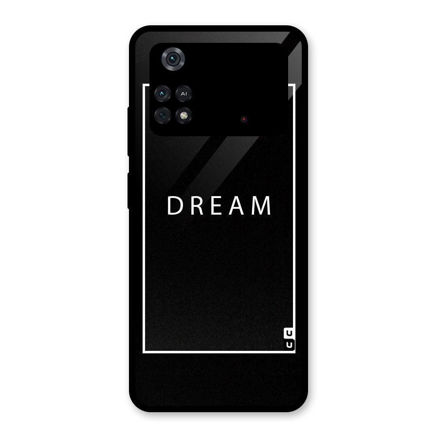 Dream Classic Glass Back Case for Poco M4 Pro 4G