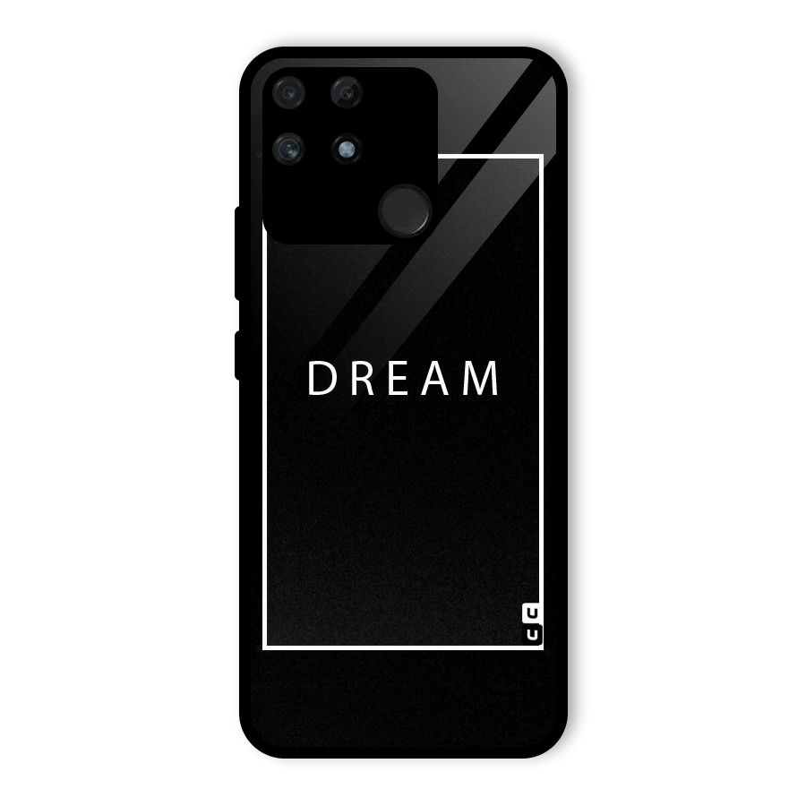 Dream Classic Glass Back Case for Realme Narzo 50A