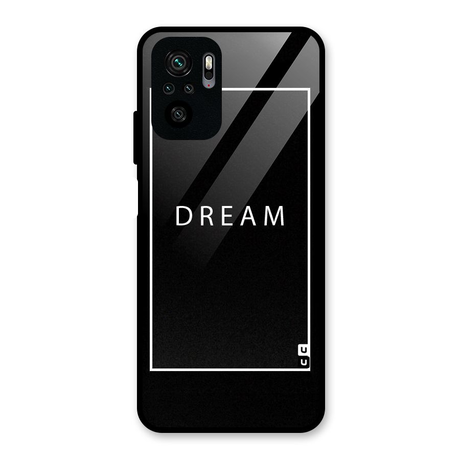 Dream Classic Glass Back Case for Redmi Note 10S