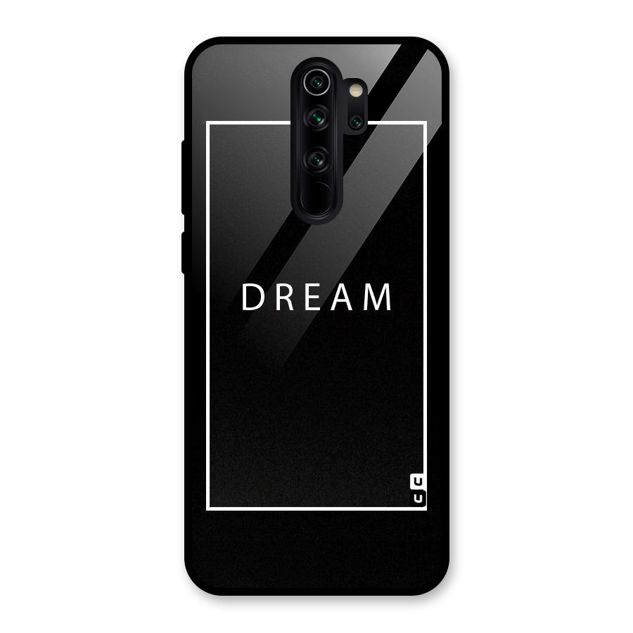 Dream Classic Glass Back Case for Redmi Note 8 Pro