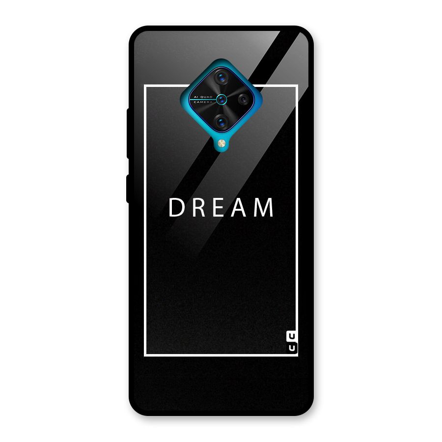 Dream Classic Glass Back Case for Vivo S1 Pro