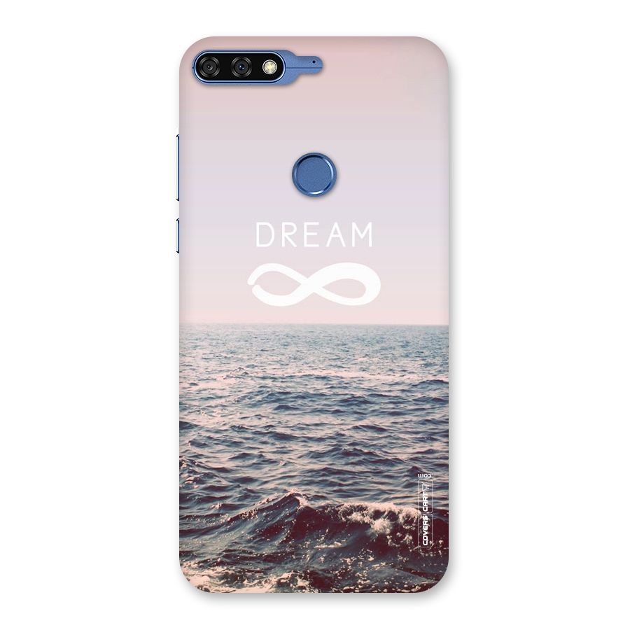 Dream Infinity Back Case for Honor 7C