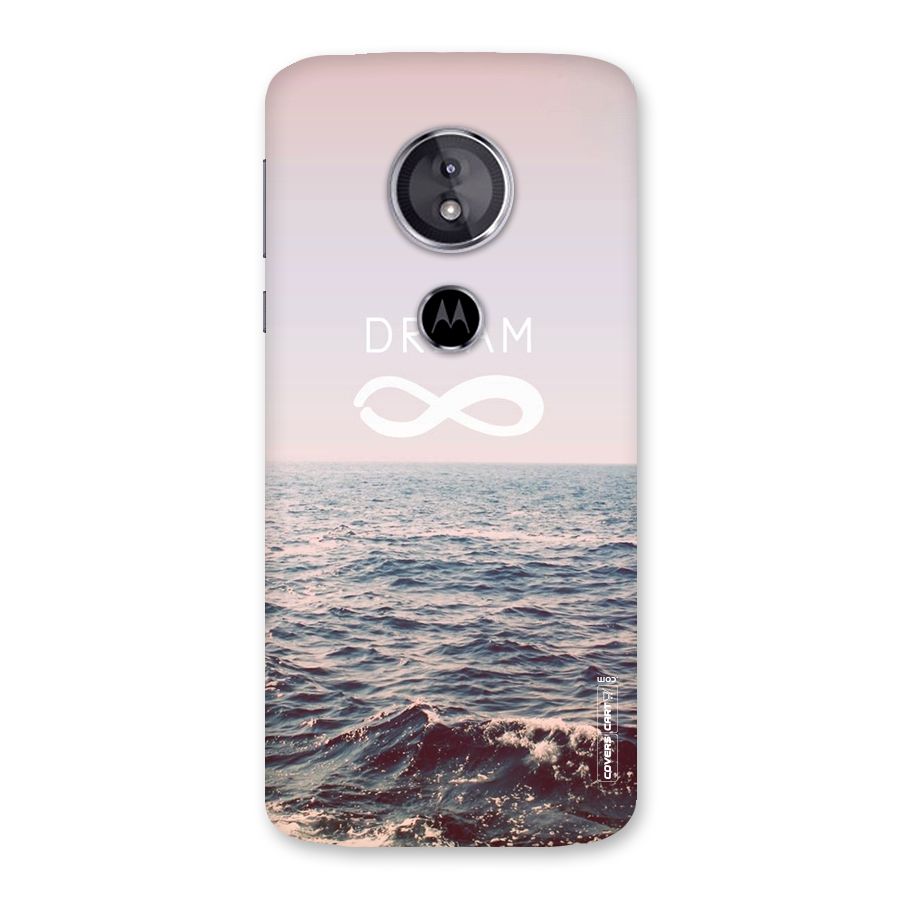 Dream Infinity Back Case for Moto E5