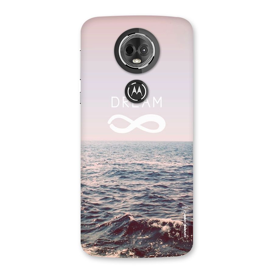 Dream Infinity Back Case for Moto E5 Plus