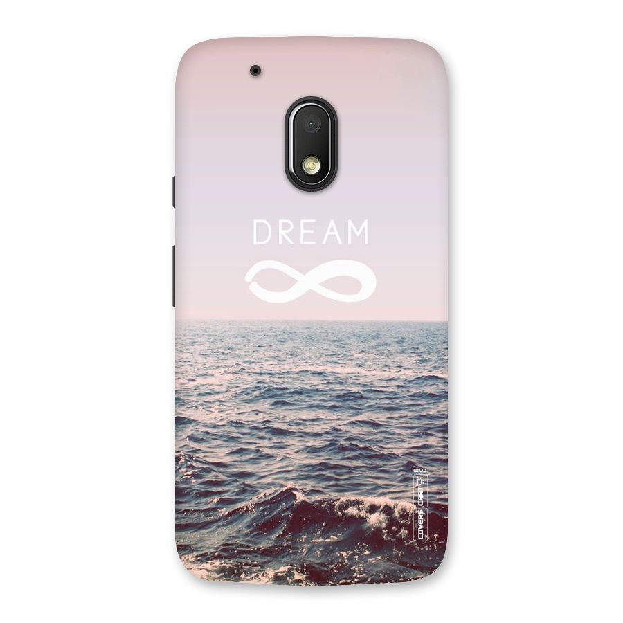 Dream Infinity Back Case for Moto G4 Play