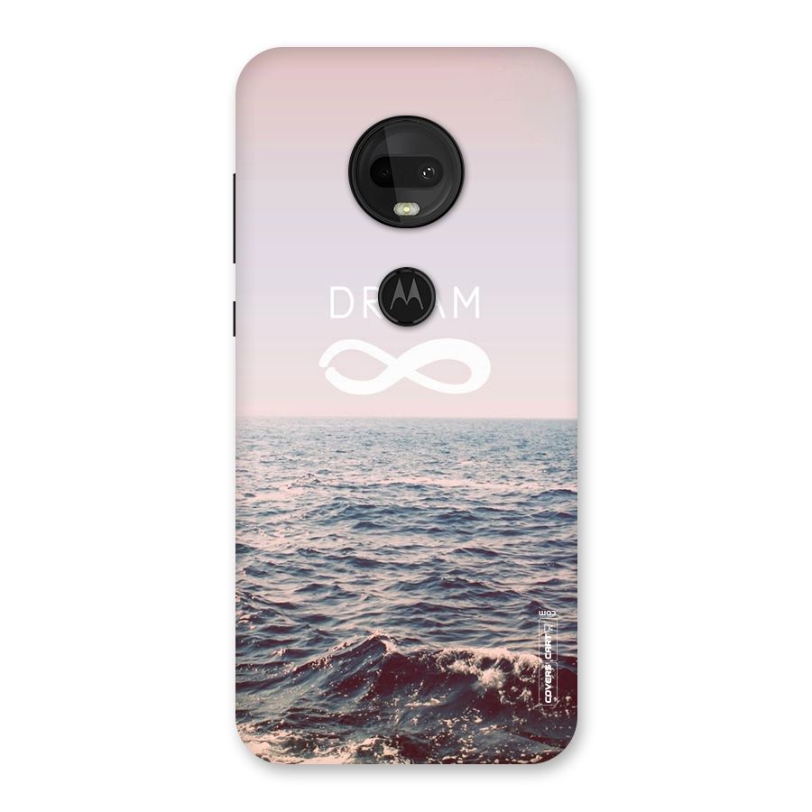 Dream Infinity Back Case for Moto G7