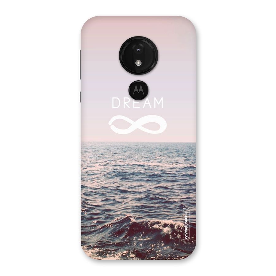 Dream Infinity Back Case for Moto G7 Power