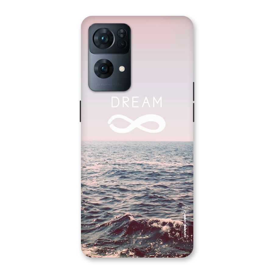 Dream Infinity Back Case for Oppo Reno7 Pro 5G