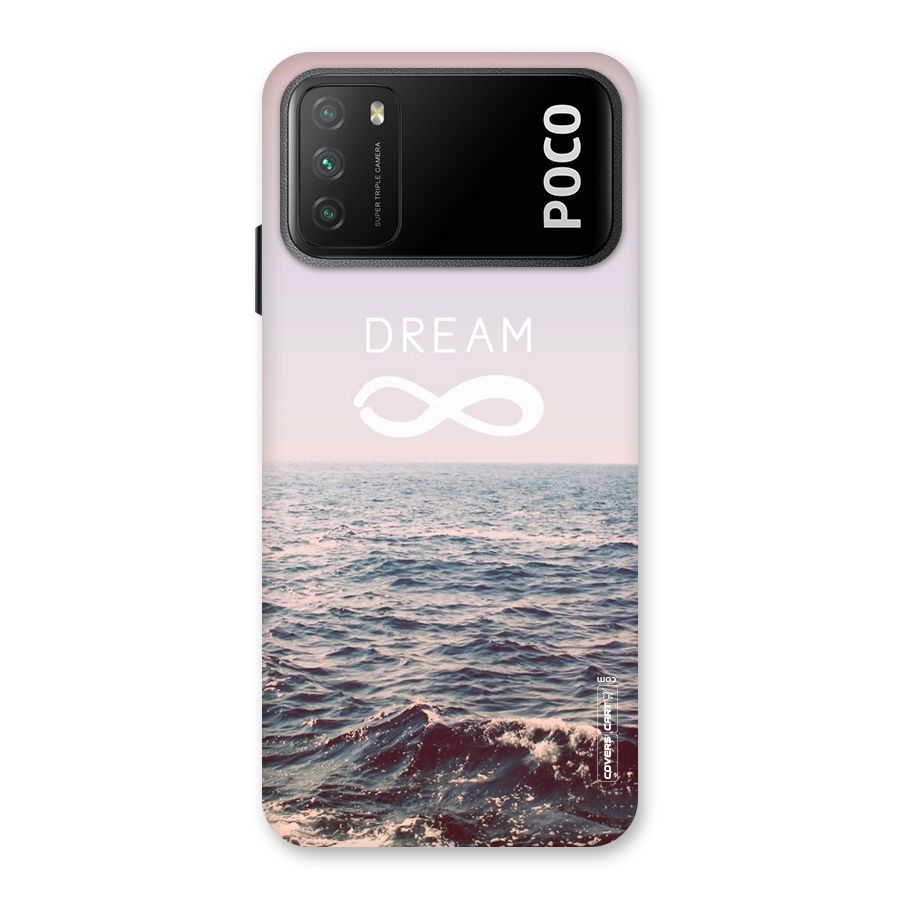 Dream Infinity Back Case for Poco M3