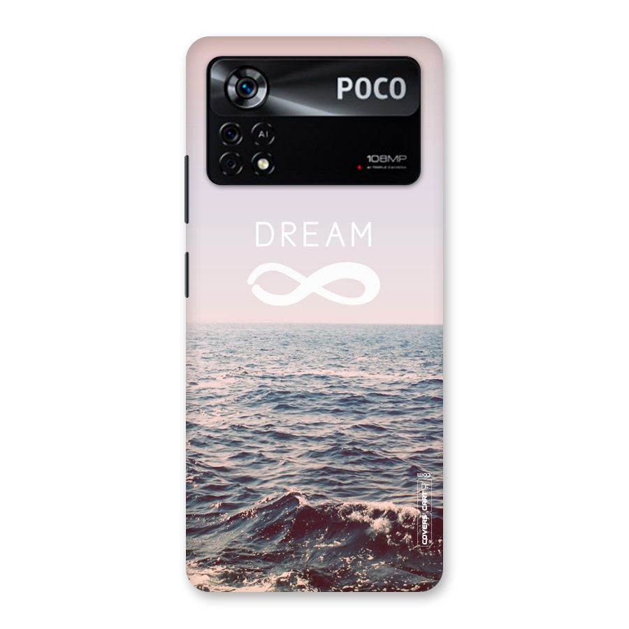 Dream Infinity Back Case for Poco X4 Pro 5G