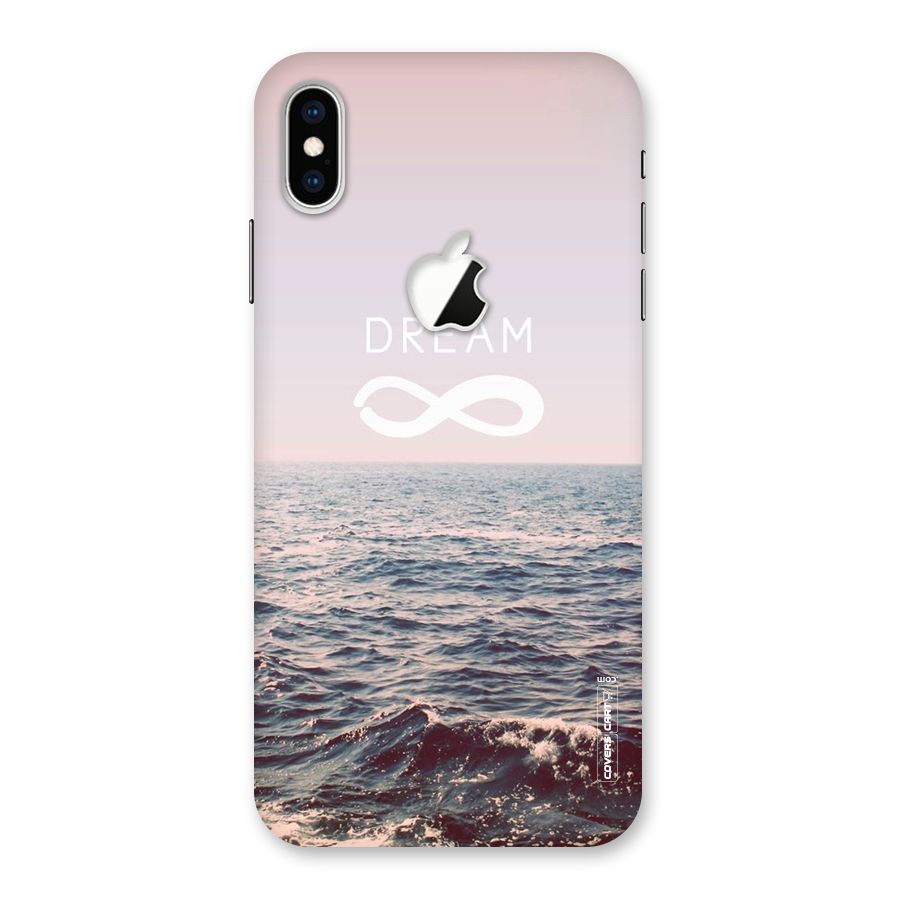 Dream Infinity Back Case for iPhone XS Max Apple Cut