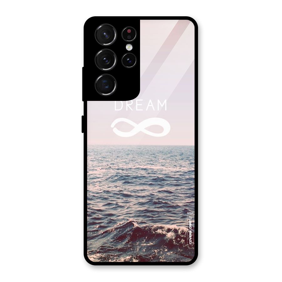 Dream Infinity Glass Back Case for Galaxy S21 Ultra 5G