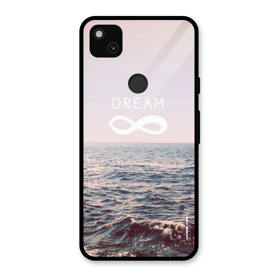 Dream Infinity Glass Back Case for Google Pixel 4a