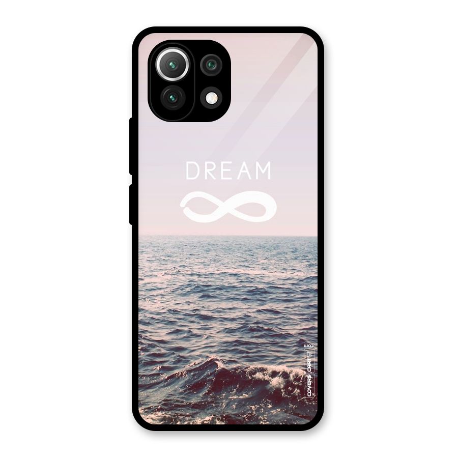 Dream Infinity Glass Back Case for Mi 11 Lite