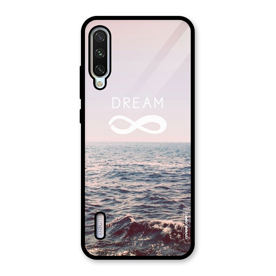 Dream Infinity Glass Back Case for Mi A3