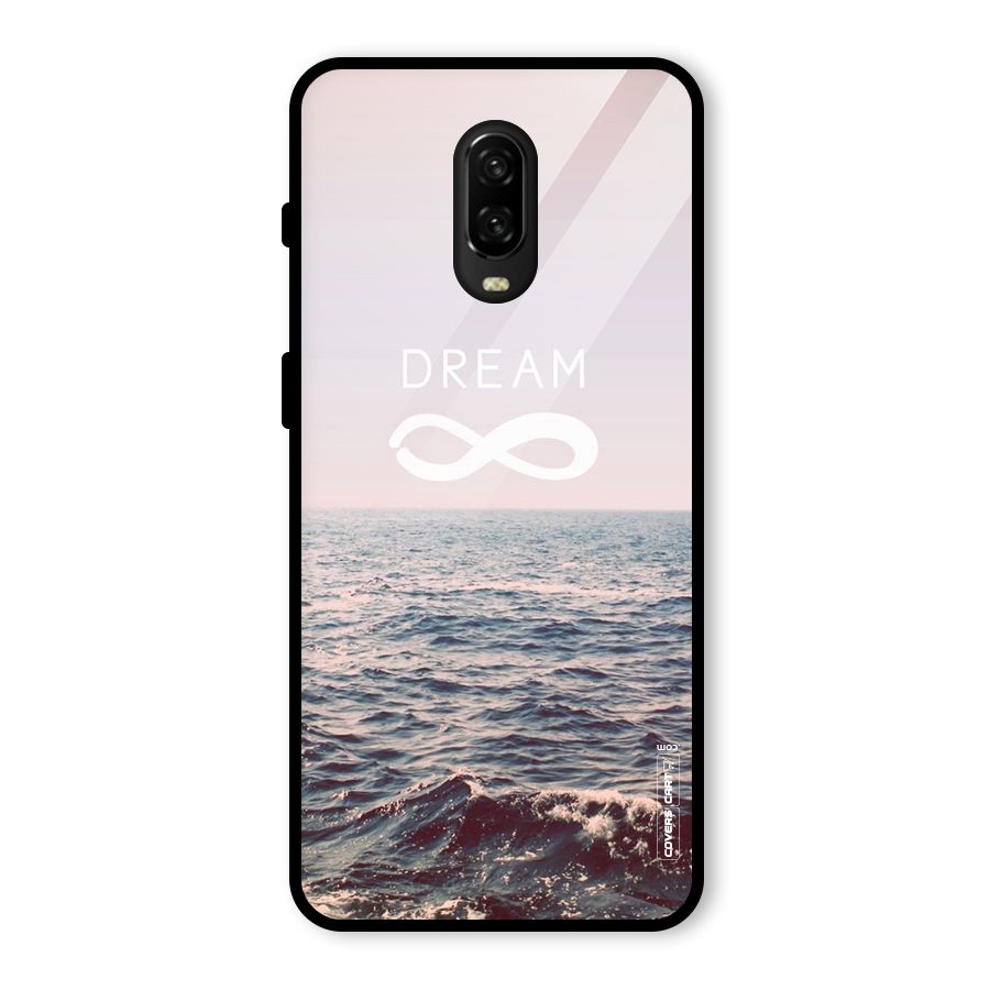 Dream Infinity Glass Back Case for OnePlus 6T
