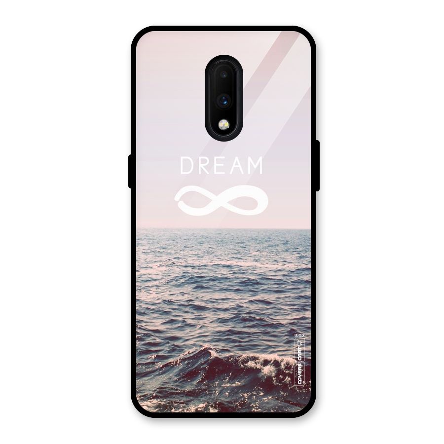 Dream Infinity Glass Back Case for OnePlus 7