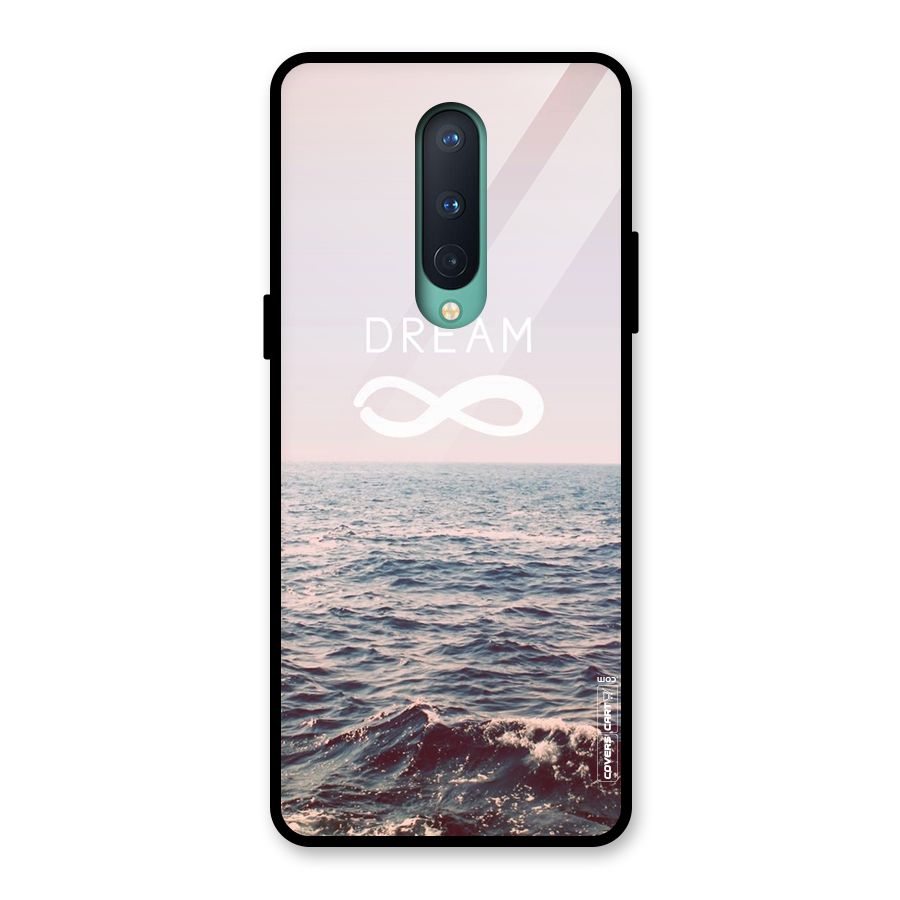 Dream Infinity Glass Back Case for OnePlus 8
