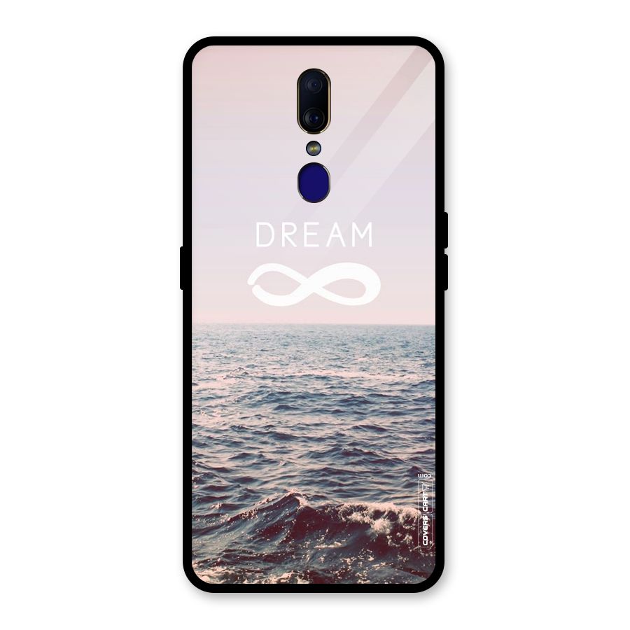 Dream Infinity Glass Back Case for Oppo F11