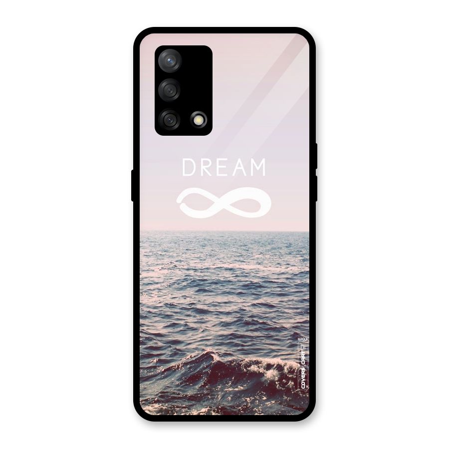 Dream Infinity Glass Back Case for Oppo F19