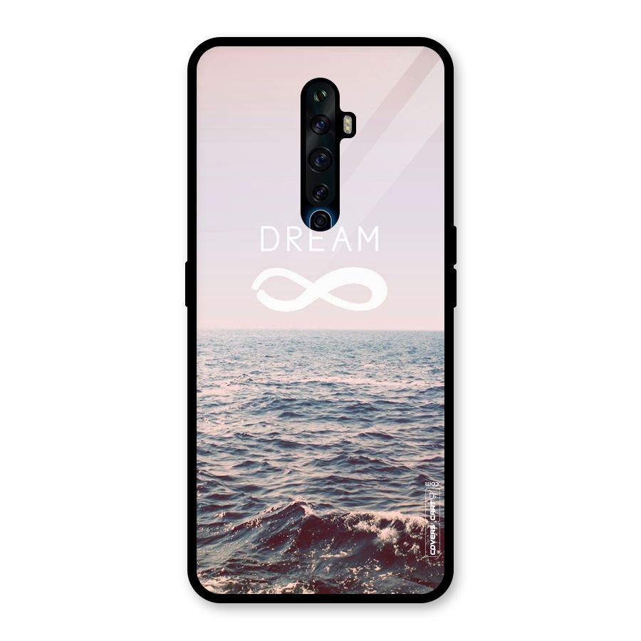Dream Infinity Glass Back Case for Oppo Reno2 F