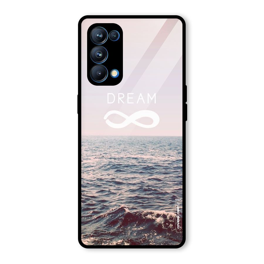 Dream Infinity Glass Back Case for Oppo Reno5 Pro 5G