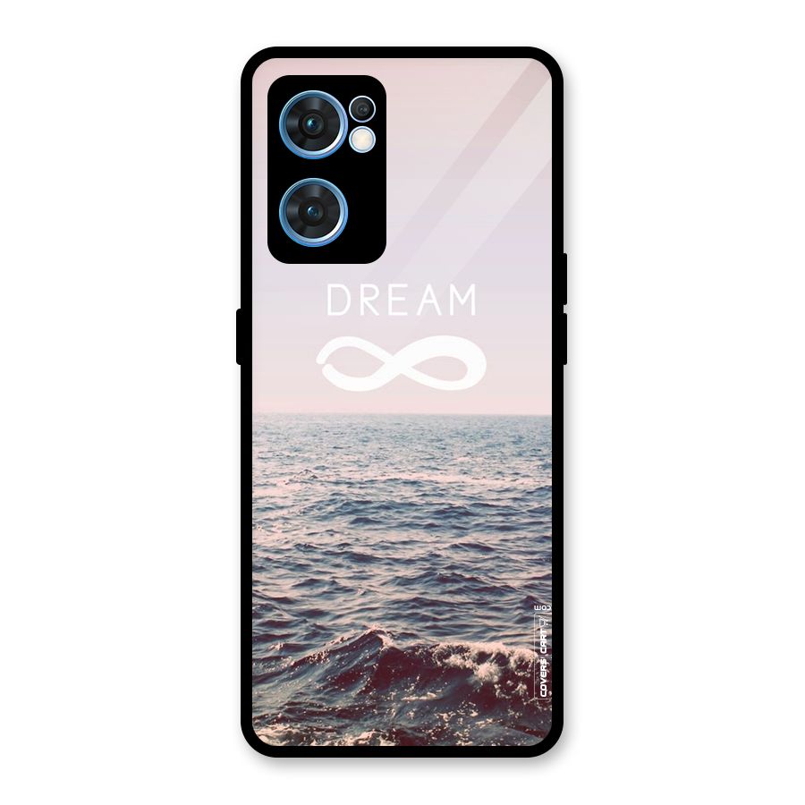 Dream Infinity Glass Back Case for Oppo Reno7 5G