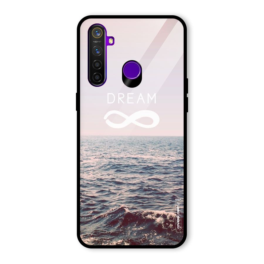 Dream Infinity Glass Back Case for Realme 5 Pro