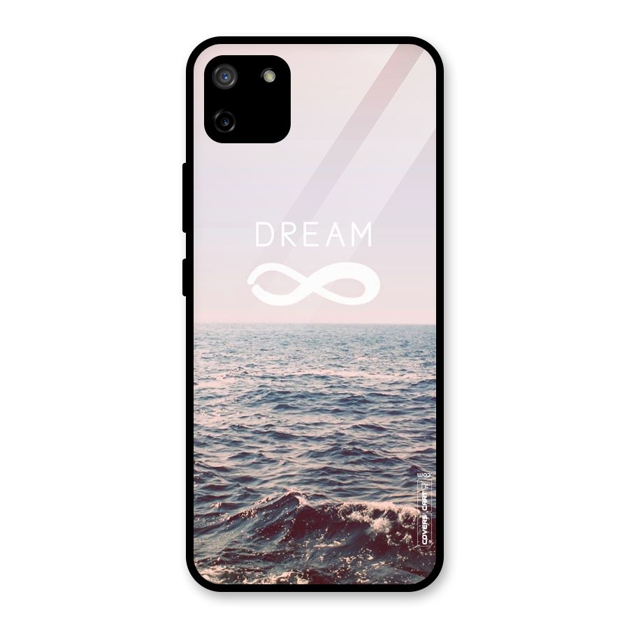 Dream Infinity Glass Back Case for Realme C11