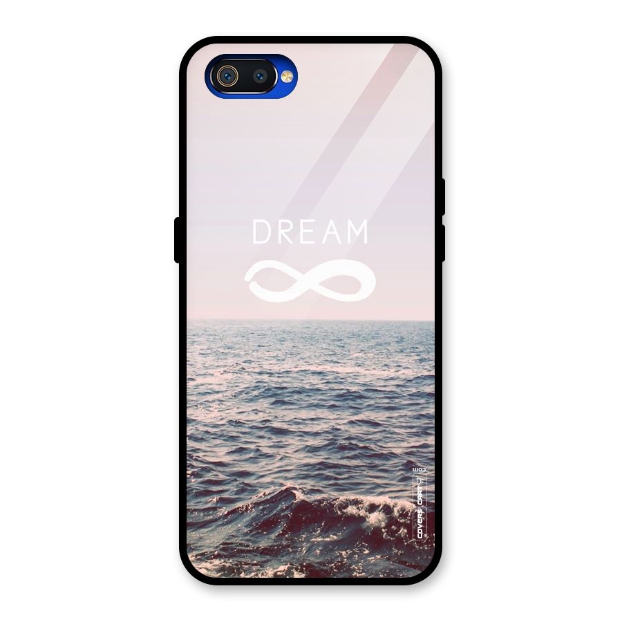 Dream Infinity Glass Back Case for Realme C2