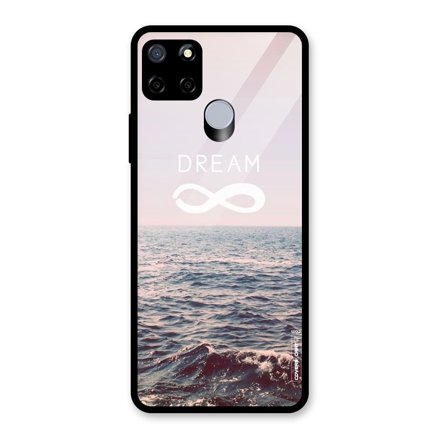 Dream Infinity Glass Back Case for Realme Narzo 30A